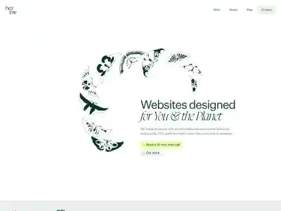 Hey Low, websites made for You & the Planet