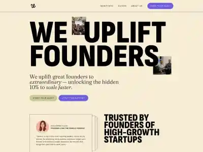 Uplift Founders - Coaching & Mentoring for Startups